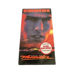 Days of Thunder VHS 1990 Tom Cruise Nicole Kidman NASCAR Racing New Sealed NIP
